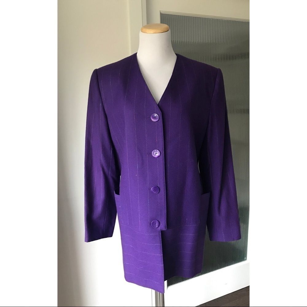 Vintage Simon Chang wool blazer
